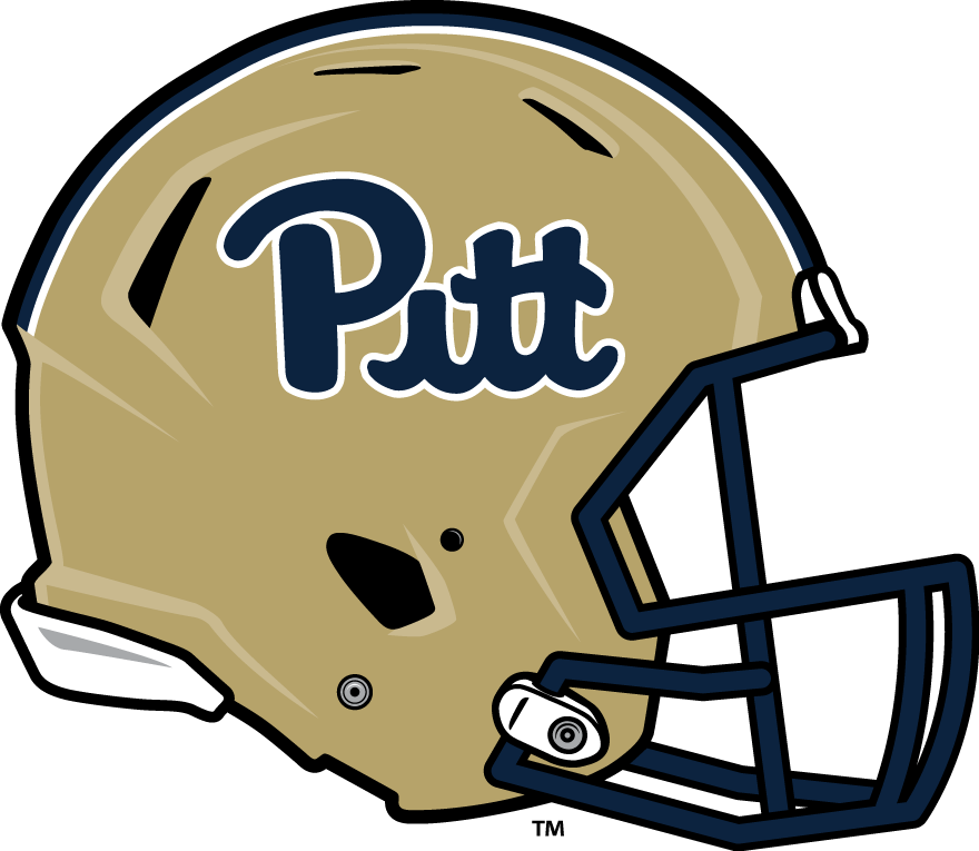 Pittsburgh Panthers 2016-2018 Helmet DIY iron on transfer (heat transfer)